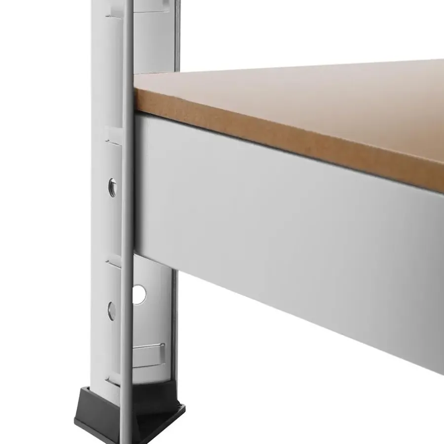 Stellingkasten-tectake Werkplaatsrek, Zilver