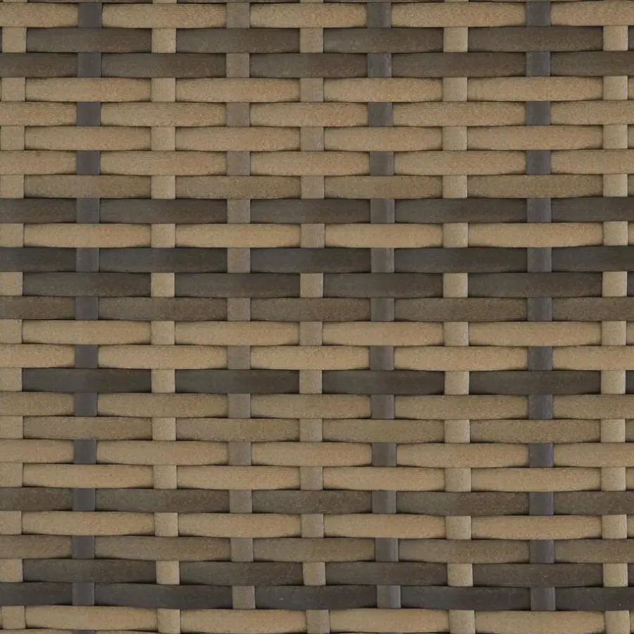 Loungesets|Loungesets-tectake Wicker loungesofa Corfu, Natuur
