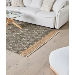 Leen Bakker TELLIKAYA - Loper vloerkleed - Grijs - 160 x 230 cm - Jute