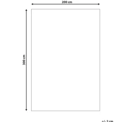 Leen Bakker TELLIKAYA - Loper vloerkleed - Groen/Beige - 200 x 300 cm - Jute