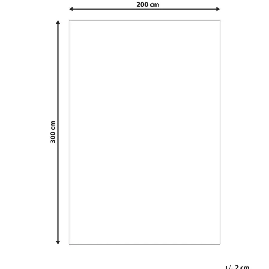 Leen Bakker TELLIKAYA - Loper vloerkleed - Groen/Beige - 200 x 300 cm - Jute
