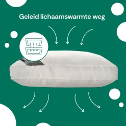 Ten Cate Cool Night Synthetisch Boxkussen - 50x60