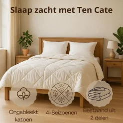 Dekbedden-Ten Cate Wollen 4-Seizoenen Dekbed - 240x200