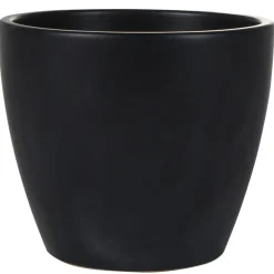 Bloempotten-Ter Steege Bloempot - zwart - Scandinavisch - 16 x 18 cm