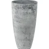 Ter Steege Plantenpot - betongrijs - kunststof-steenpoeder - 29x50 cm