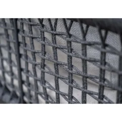Garden Impressions Teramon hoekset - 4-dlg. - carbon black - dark grey - valley sand
