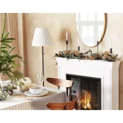 Kerstdecoratie-Beliani TERRASSA - Guirlande - Multicolor - Synthetisch materiaal