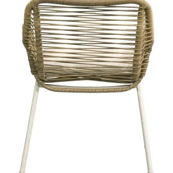 Tuinstoelen-Leen Bakker Terrasstoel Grand - wicker naturel