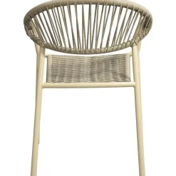 Tuinstoelen-Leen Bakker Terrasstoel Palamos - naturel/zand