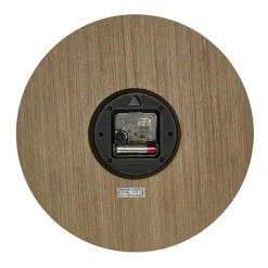 Klokken-Merkloos TFA Wandklok - donker naturel hout - hout - D30 cm