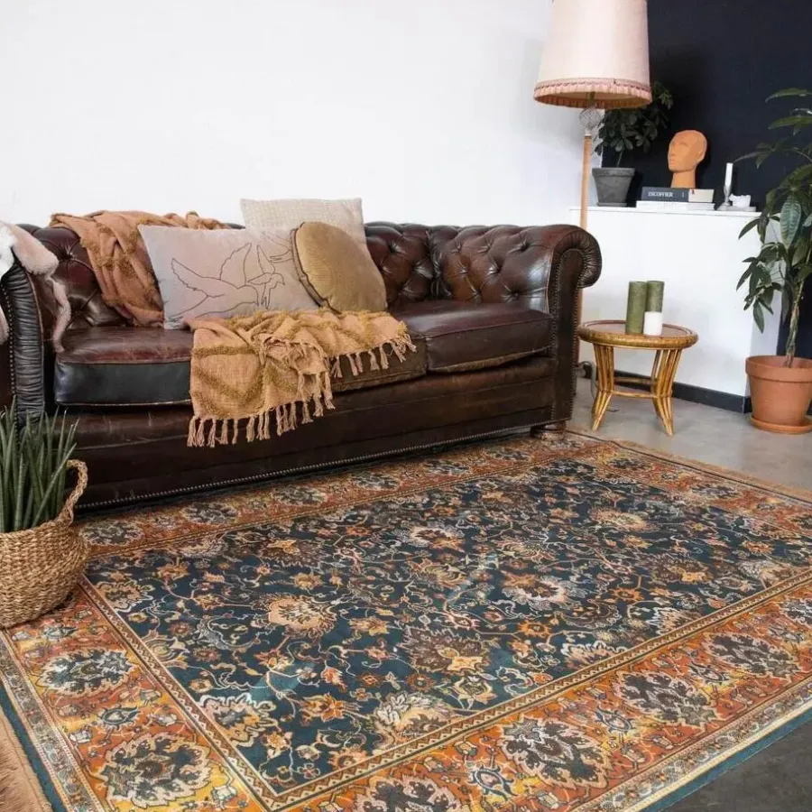 Tier Vloerkleed - Chir - Groen/Oranje - 160x 230 cm