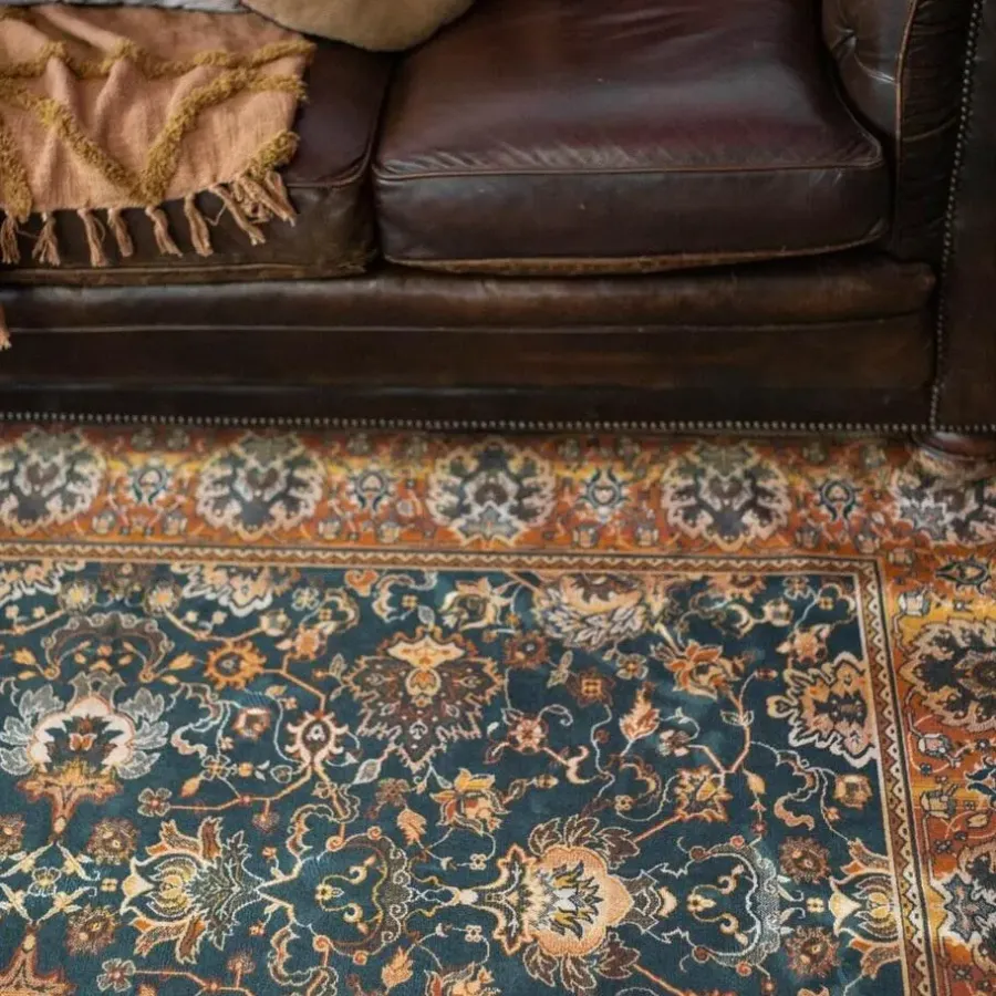 Tier Vloerkleed - Chir - Groen/Oranje - 160x 230 cm