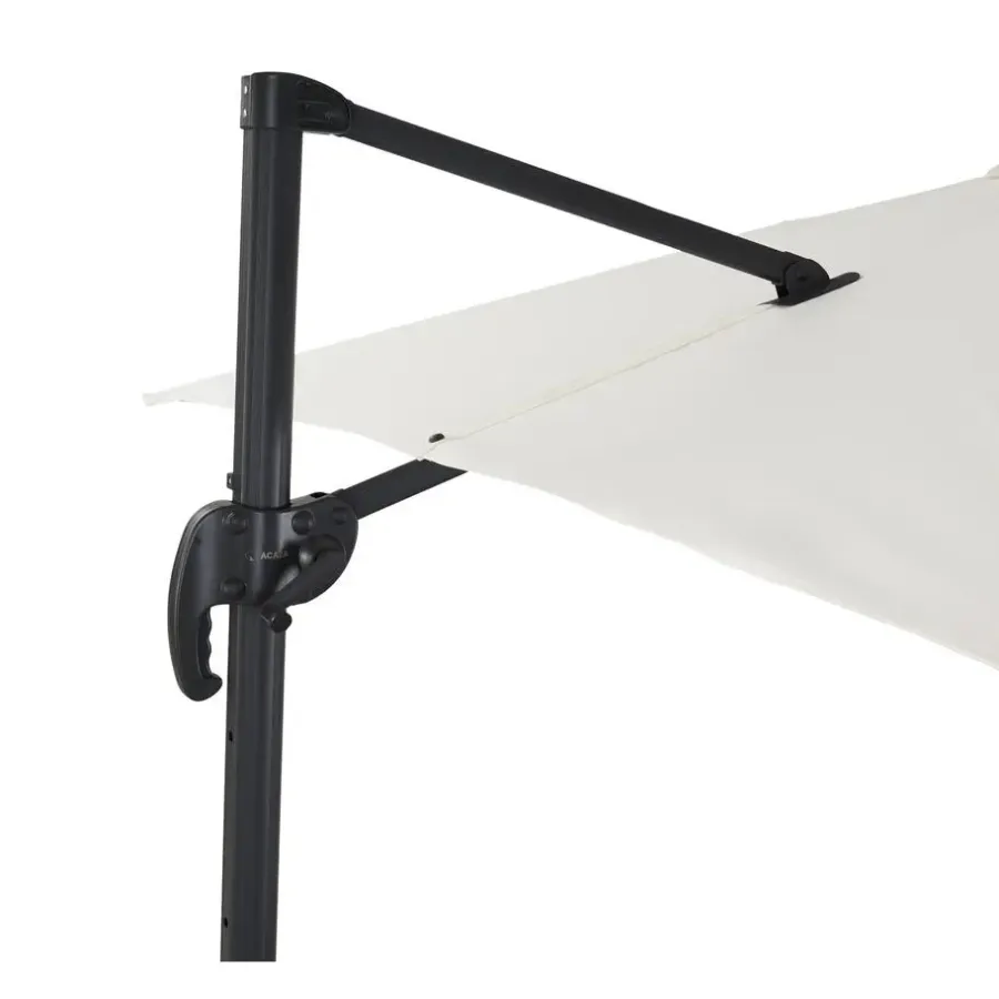 Merkloos Tiltable Floating Parasol 250x250 cm - Starker schwimmender Sonnenschirm - Ecru