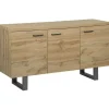 Beliani TIMBER L - Sideboard - Lichte houtkleur - MDF