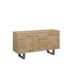 Beliani TIMBER L - Sideboard - Lichte houtkleur - MDF