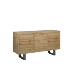 Beliani TIMBER L - Sideboard - Lichte houtkleur - MDF