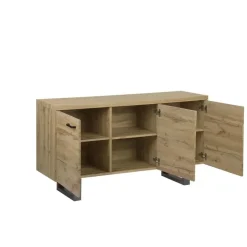 Beliani TIMBER L - Sideboard - Lichte houtkleur - MDF
