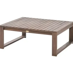 Loungesets-Beliani TIMOR - Loungeset 5-zits - Donkere houtkleur - FSC® acaciahout