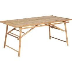 Tuinsets-Beliani TINDARI - Tuinset 4-zits - Lichthout - Bamboe