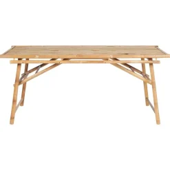 Tuinsets-Beliani TINDARI - Tuinset 4-zits - Lichthout - Bamboe
