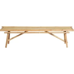 Tuinsets-Beliani TINDARI - Tuinset 4-zits - Lichthout - Bamboe