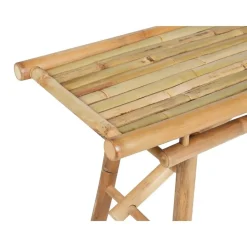 Tuinsets-Beliani TINDARI - Tuinset 4-zits - Lichthout - Bamboe
