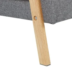 Beliani TJORN - Slaapbank - Lichtgrijs - Polyester