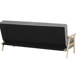 Beliani TJORN - Slaapbank - Lichtgrijs - Polyester