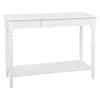 Sidetables-Beliani TOBAGO - Consoletafel - Wit - MDF