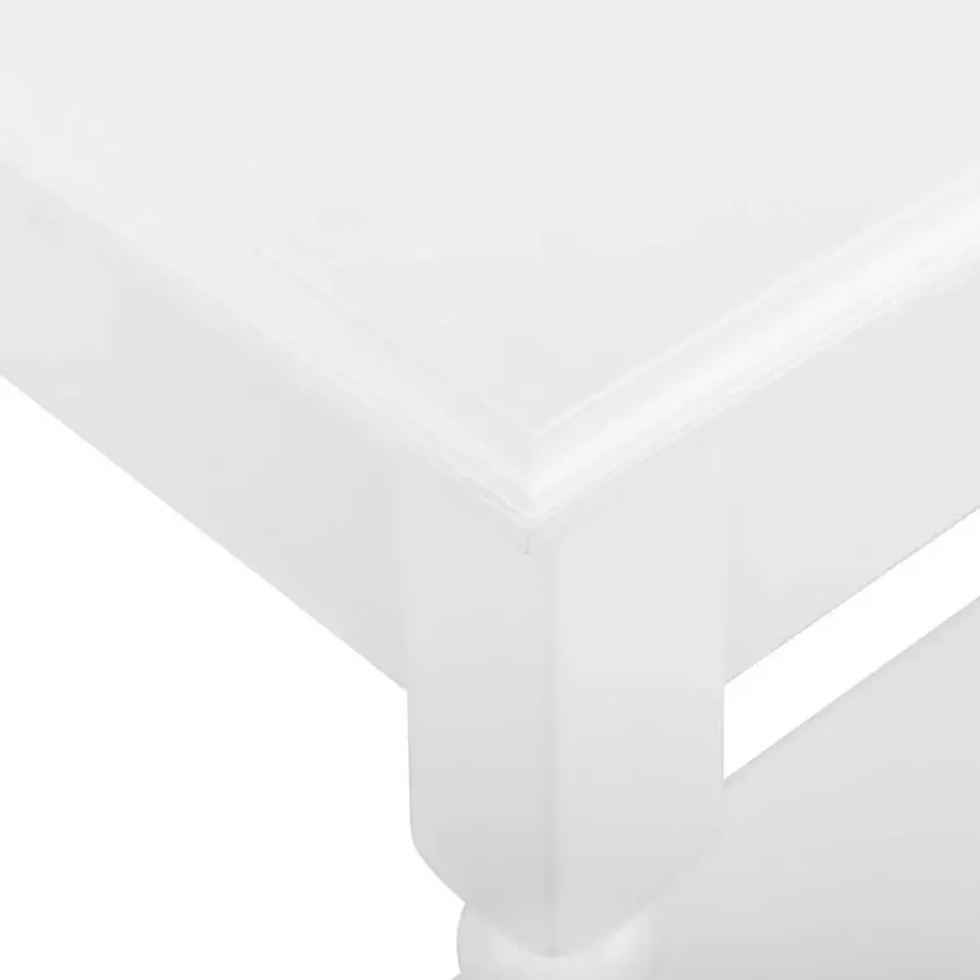Sidetables-Beliani TOBAGO - Consoletafel - Wit - MDF