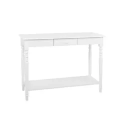 Sidetables-Beliani TOBAGO - Consoletafel - Wit - MDF