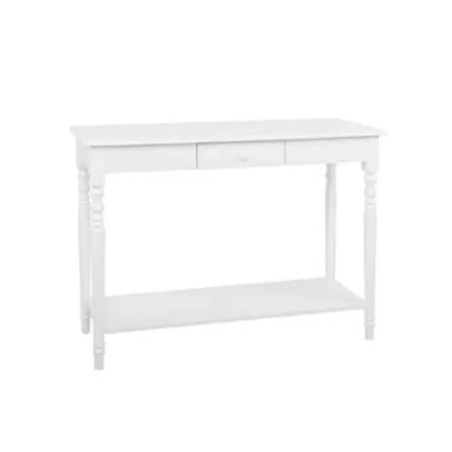 Sidetables-Beliani TOBAGO - Consoletafel - Wit - MDF