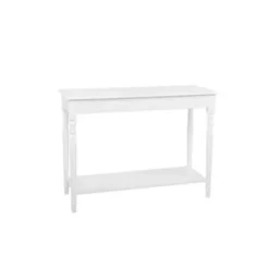 Sidetables-Beliani TOBAGO - Consoletafel - Wit - MDF