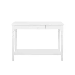 Sidetables-Beliani TOBAGO - Consoletafel - Wit - MDF