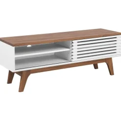 Beliani TOLEDO - TV-meubel - Wit - MDF