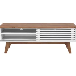 Beliani TOLEDO - TV-meubel - Wit - MDF