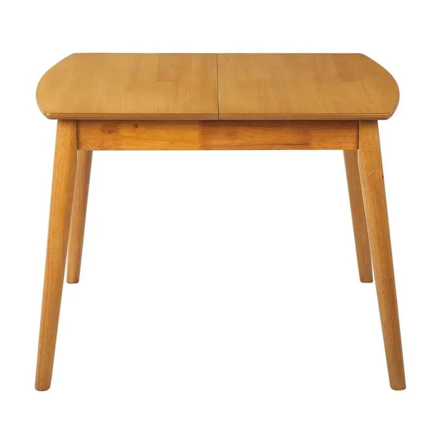 Beliani TOMS - Uitschuifbare eettafel - Lichthout - 100/130 x 80 cm - MDF