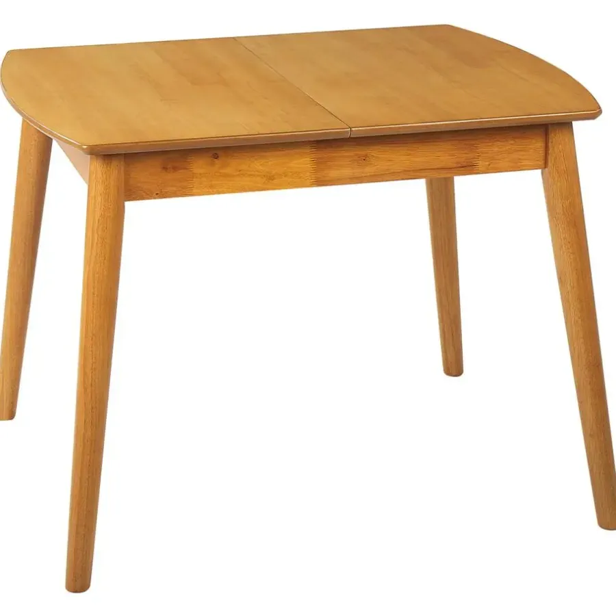 Beliani TOMS - Uitschuifbare eettafel - Lichthout - 100/130 x 80 cm - MDF