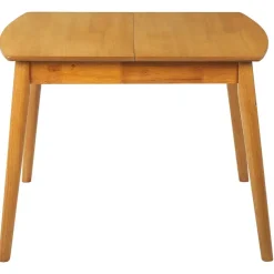 Beliani TOMS - Uitschuifbare eettafel - Lichthout - 100/130 x 80 cm - MDF