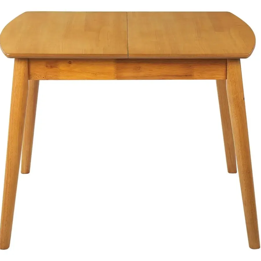 Beliani TOMS - Uitschuifbare eettafel - Lichthout - 100/130 x 80 cm - MDF
