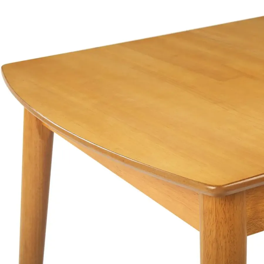 Beliani TOMS - Uitschuifbare eettafel - Lichthout - 100/130 x 80 cm - MDF