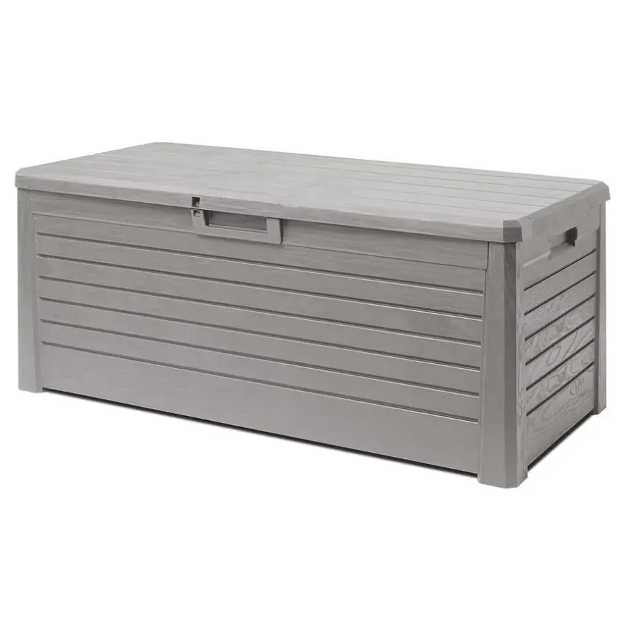 Kussenboxen-Toomax Florida opbergbox 550 liter - warm grijs