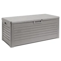 Kussenboxen-Toomax Florida opbergbox 550 liter - warm grijs