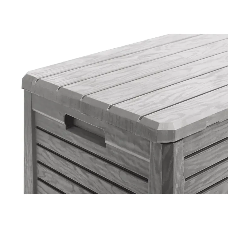 Kussenboxen-Toomax Florida opbergbox 550 liter - warm grijs