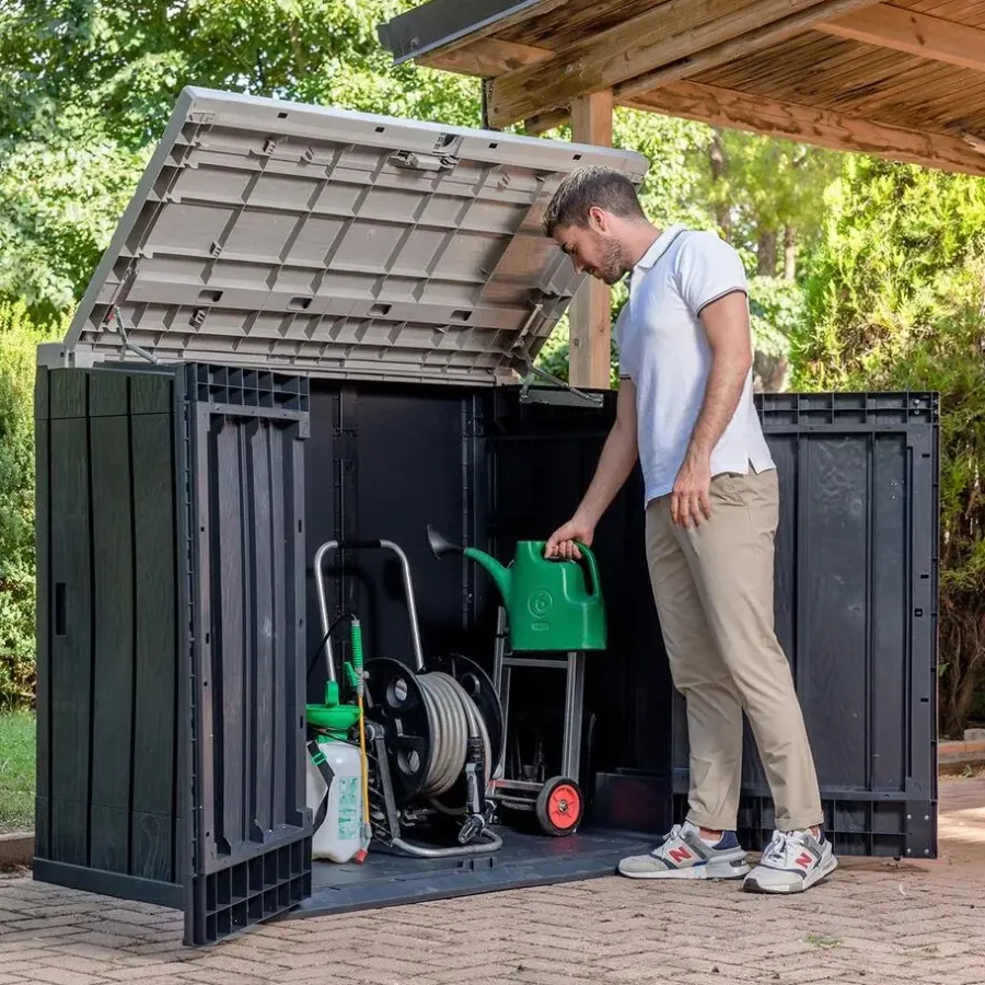Kussenboxen-Toomax Stora Way plus opbergbox - 1270L - antraciet