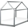 Beliani TOSSE - Kinderbed - Grijs - 90 x 200 cm - Hout