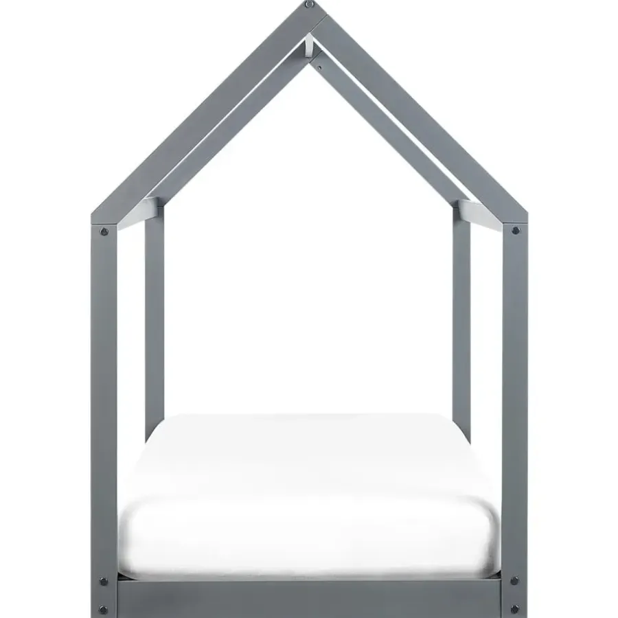 Beliani TOSSE - Kinderbed - Grijs - 90 x 200 cm - Hout