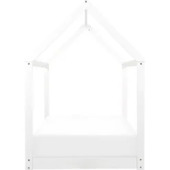 Beliani TOSSE - Kinderbed - Wit - 90 x 200 cm - Hout