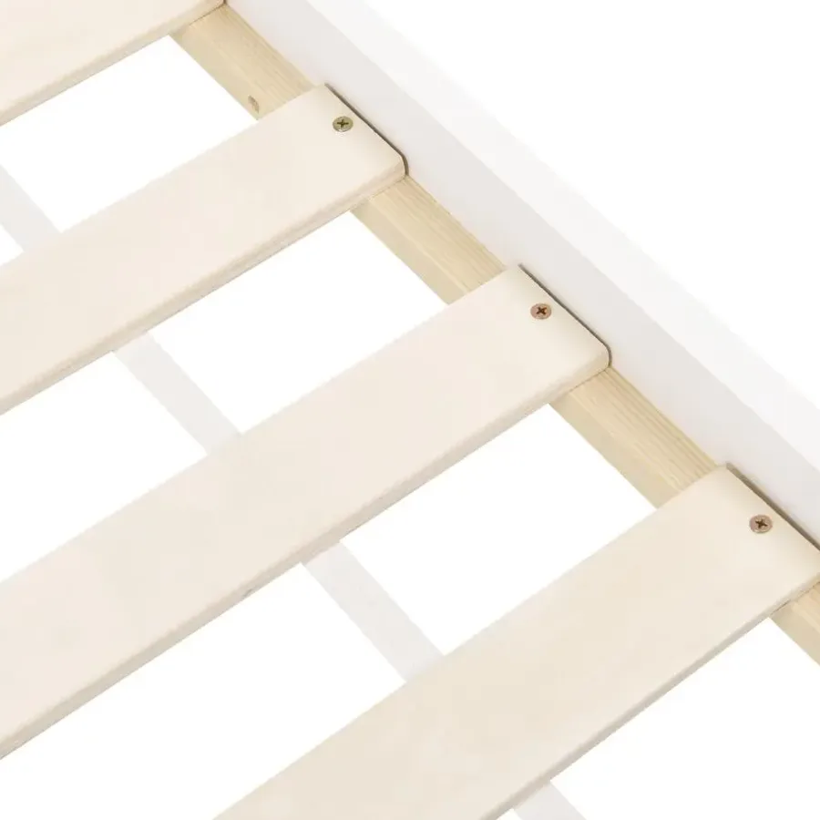 Beliani TOSSE - Kinderbed - Wit - 90 x 200 cm - Hout