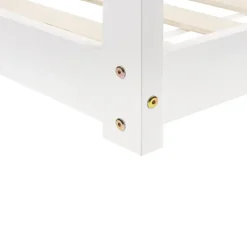 Beliani TOSSE - Kinderbed - Wit - 90 x 200 cm - Hout